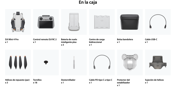 DJI Mini 4 Pro Fly More Combo Plus (DJI RC 2) - Imagen 5