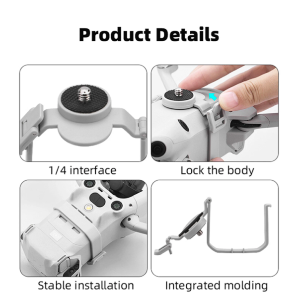 Soporte de montaje superior para DJI MINI 4 PRO - Imagen 3