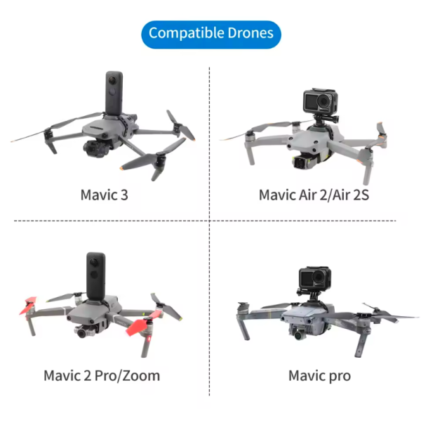 Soporte de correa fija Drones, para Cámaras de acción. - Imagen 2